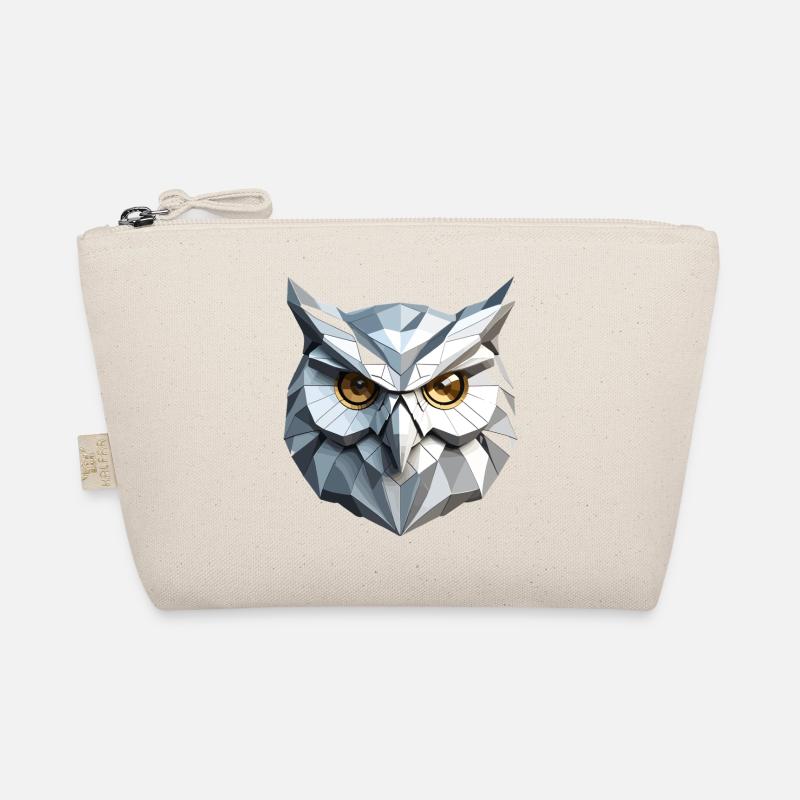 Masque de hibou - Design Low Poly Trousse biologique