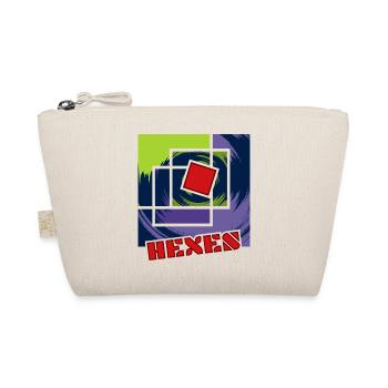 Abstract Rebel Squares - Organic Pouch - nature - Front