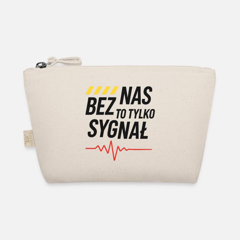 Ohne uns ist es nur ein Signal - Bio-Täschchen - Natur