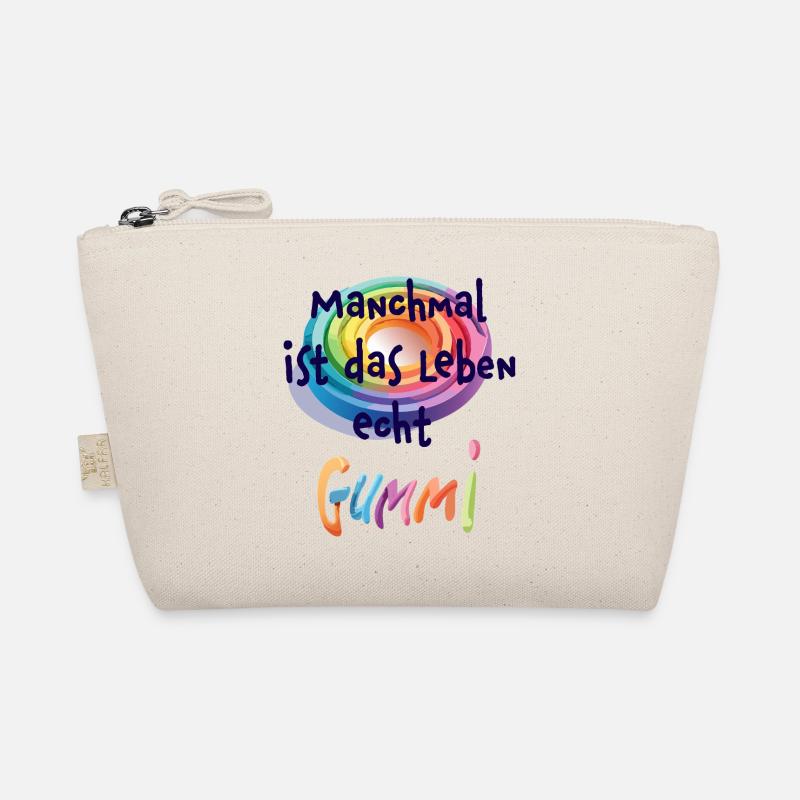 Leben ist Gummi Bio-Täschchen