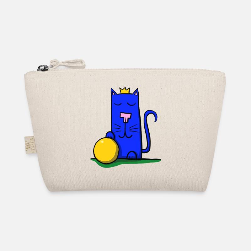 Katze mit Krone Bio-Täschchen