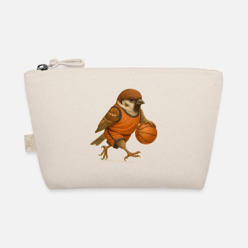 Ulmer Spatzen Basketball - Bio-Täschchen - Natur