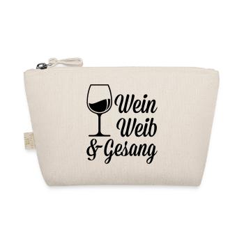 Wein Mädels und Gesang - Bio-Täschchen - Natur - Vorne