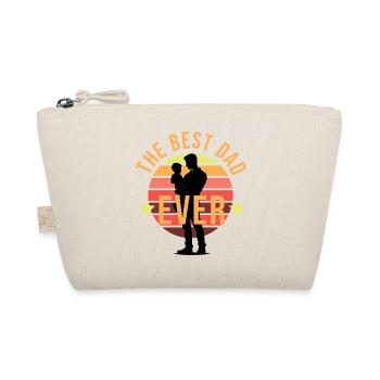 Best Dad Ever. Great gift for dad. - Organic Pouch - nature - Front