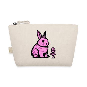 Bunny Princess - Organic Pouch - nature - Front