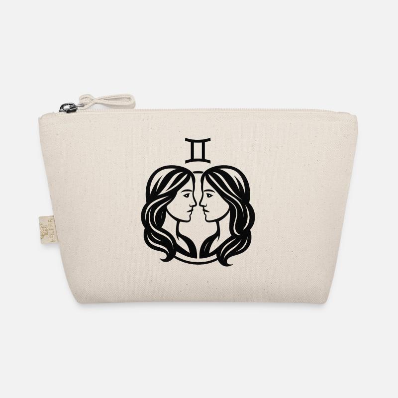 Zodiac sign Gemini Organic Pouch