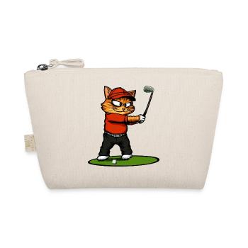 Chats Golf / Chat golfeur - Trousse biologique - nature - Devant