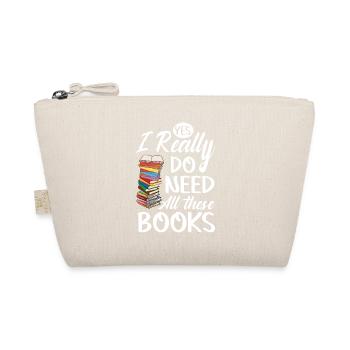 Written Shopaholite - Organic Pouch - nature - Front