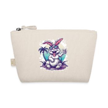 Rabbit Island Palm Tree - Organic Pouch - nature - Front