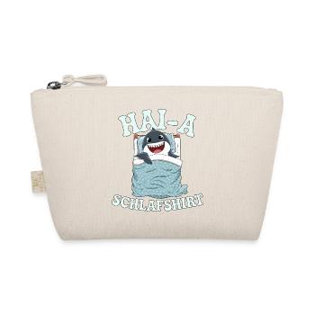 Hai-A ! Chemise de nuit drôle avec requin - Trousse biologique - nature - Devant