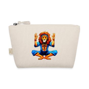 Lion Yoga - Organic Pouch - nature - Front