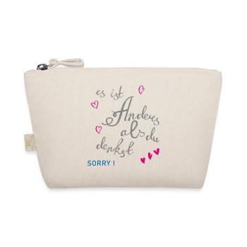 Désolé Entschuldigung - Trousse biologique - nature - Devant