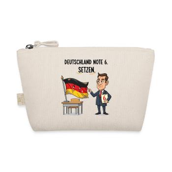 Deutschland Note 6 - Bio-Täschchen - Natur - Vorne