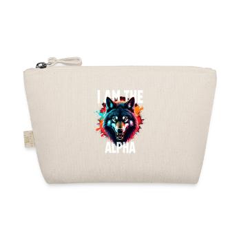 Je suis le loup alpha - Trousse biologique - nature - Devant