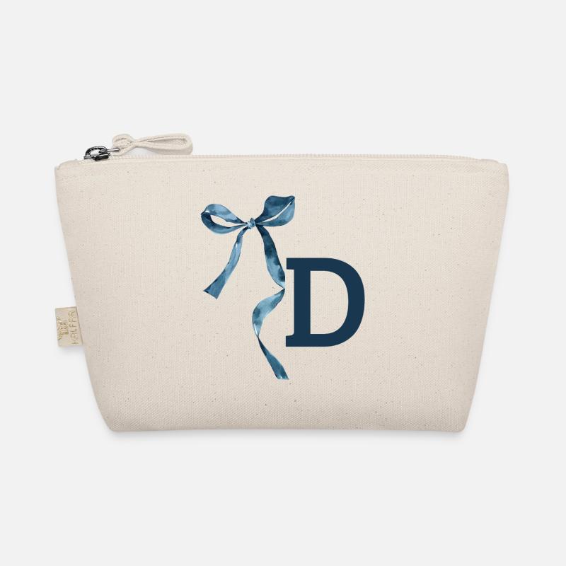 Monogramm Geschenkidee Bio-Täschchen