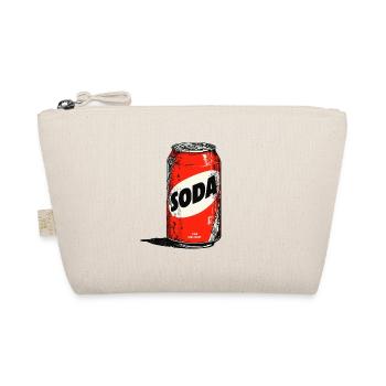 Red Soda Can - Bio-Täschchen - Natur - Vorne