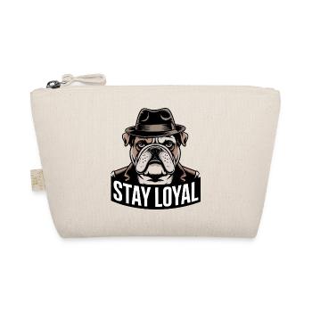 Restez fidèle Bulldog - Trousse biologique - nature - Devant