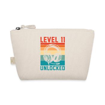 Level 11 freigeschaltet, 11. Jahrestag - Bio-Täschchen - Natur - Vorne