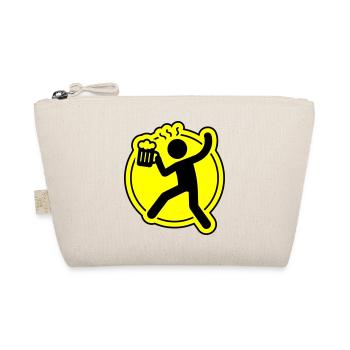 Booze beer cheers - Organic Pouch - nature - Front