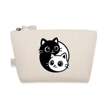 Portrait de chat Ying Yang - Trousse biologique - nature - Devant