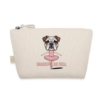 Ballerine bouledogue : gracieuse comme l’enfer - Trousse biologique - nature - Devant