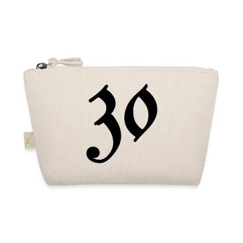 30. 30 ANS. 30e ANNIVERSAIRE. ANNIVERSAIRE 30 ANS. - Trousse biologique - nature - Devant