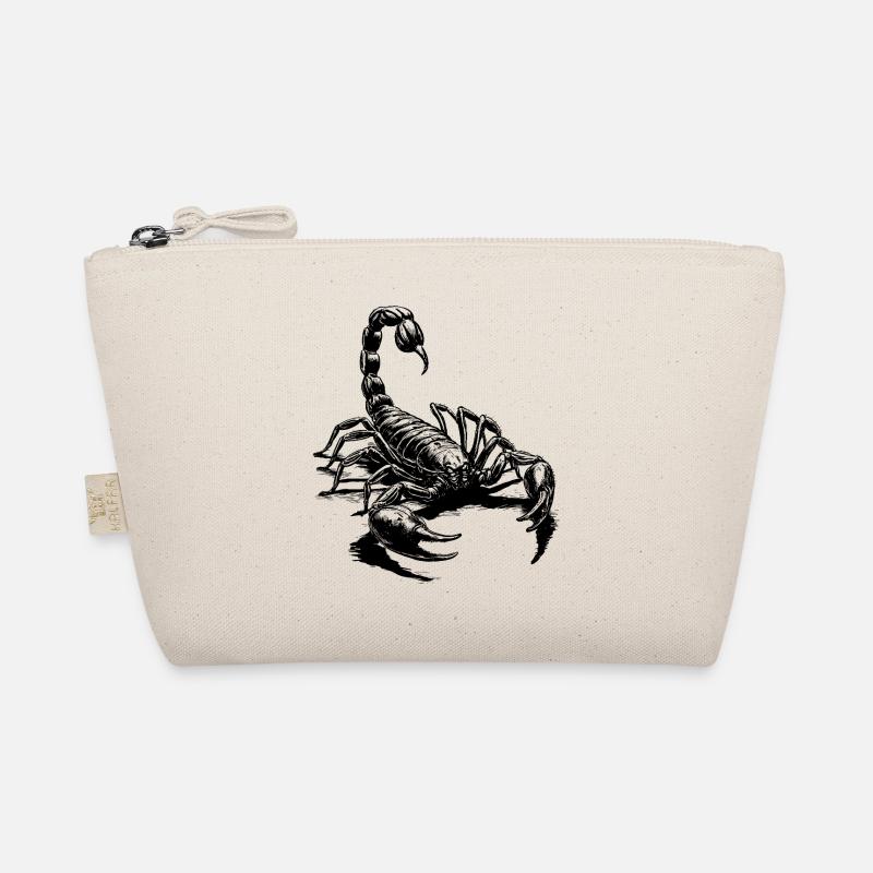 Scorpio black Organic Pouch