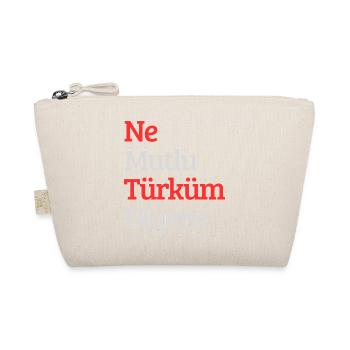 Turkey Design - Organic Pouch - nature - Front