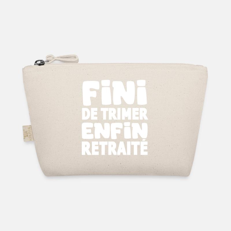 fini de trimer enfin retraité idée retraite humour Trousse biologique