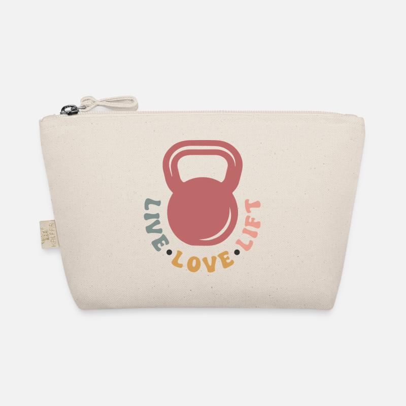 Kettlebell One Love - Organic Pouch - nature