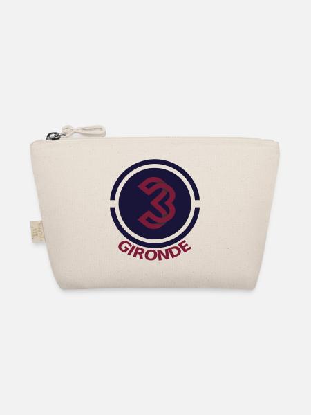 Emblème circulaire Gironde 33 - Trousse biologique - nature - Devant