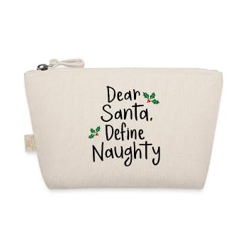 Cher Père Noël définir le design de Noël coquin - Trousse biologique - nature - Devant