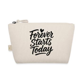 Marriage: Always starts today! - Organic Pouch - nature - Front