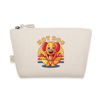 Hot Dog, Dog, Sausage, Fast Food, Puns, Funny, Humor - Organic Pouch - nature - Front