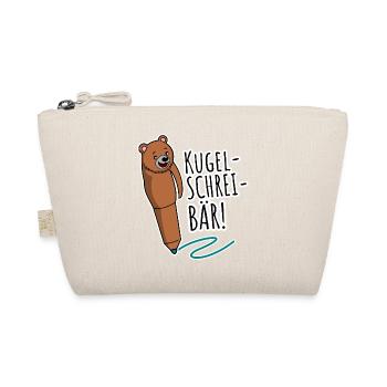 Bullet Scream Bear! Category stupidest jokes but hey - Organic Pouch - nature - Front