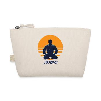 Silhouette de coucher de soleil de judo - Trousse biologique - nature - Devant