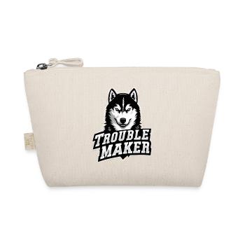 Husky – FAUTEUR DE TROUBLES | Conception de chien drôle - Trousse biologique - nature - Devant