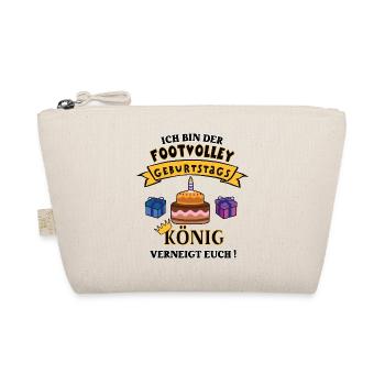 Footvolleyer Anniversaire Footvolley Joueur Joueur - Trousse biologique - nature - Devant