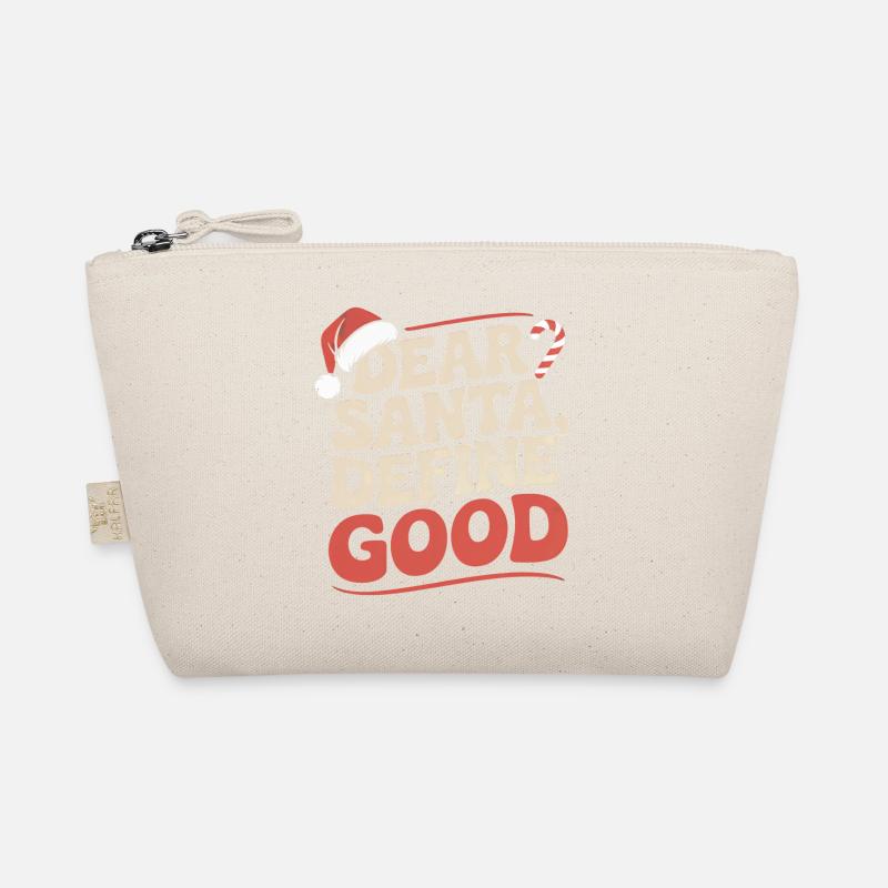 sarcastic Christmas design Organic Pouch