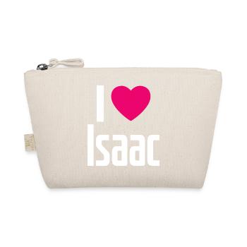 J’aime Isaac Coeur Rose J’aime Isaac - Trousse biologique - nature - Devant