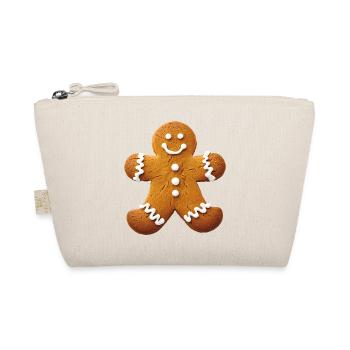 Gingerbread Man Gingerbread Man Gingerbread - Organic Pouch - nature - Front