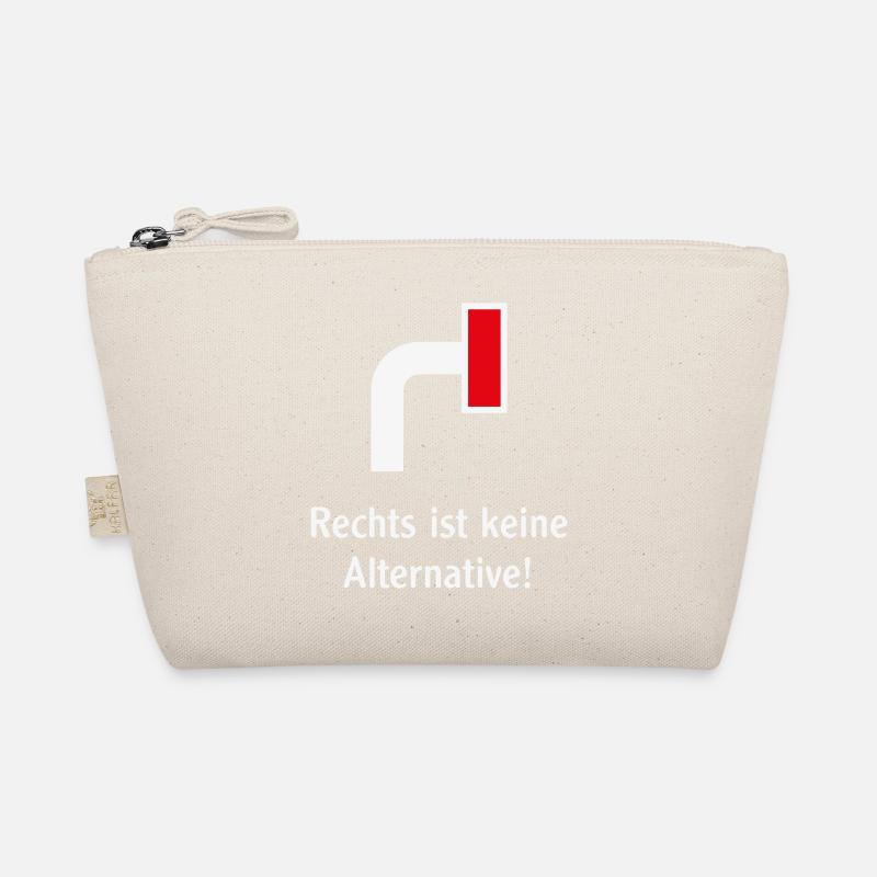 Rechts Ist Keine Alternative! (Gegen Rechts / V2) - Bio-Täschchen - Natur