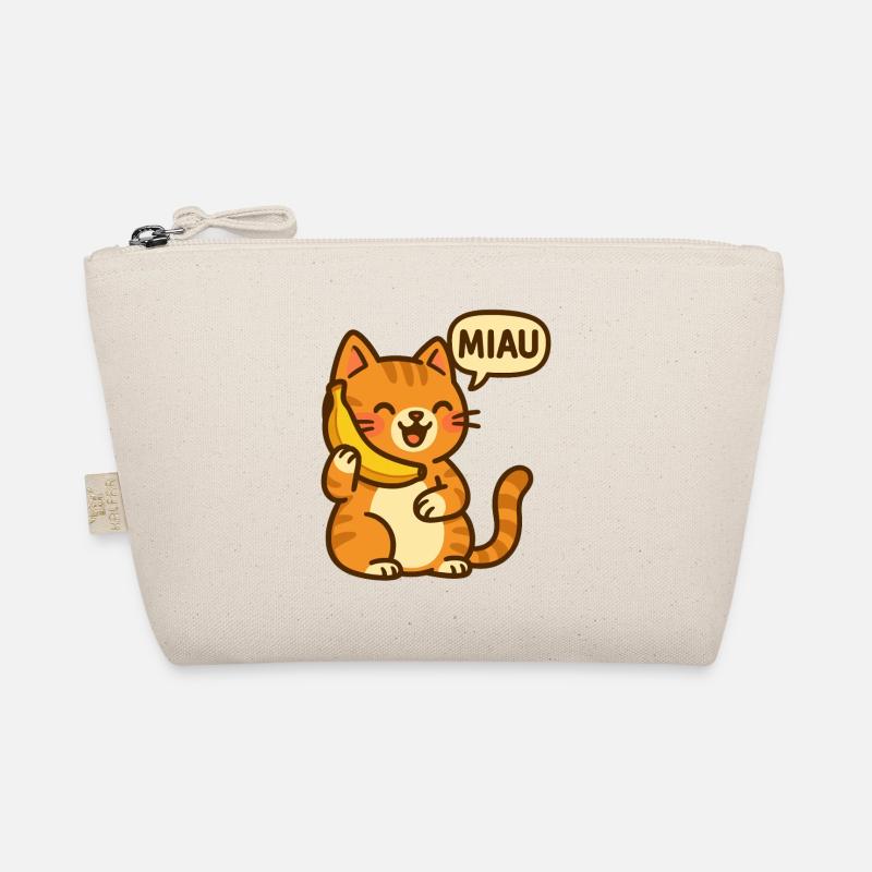 Telefonierende Katze Bio-Täschchen