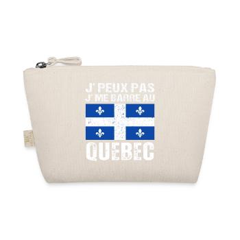 Je Peux Pas J' Me Barre Au Québec Cadeau Québécois - Trousse biologique - nature - Devant
