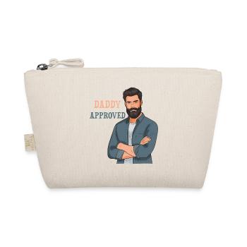 Daddy Approved Bart Mann Design - Bio-Täschchen - Natur - Vorne