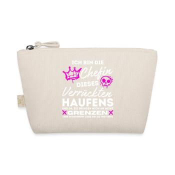 Patron de cette bande folle de cadeaux patron - Trousse biologique - nature - Devant