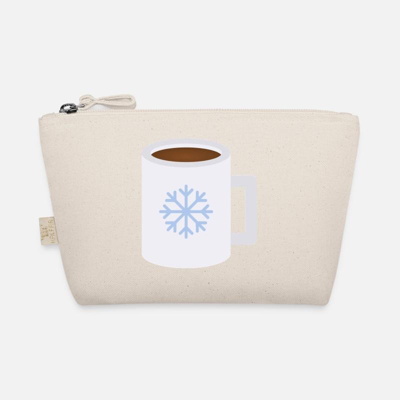 Snowflake Frost Mug Design Organic Pouch