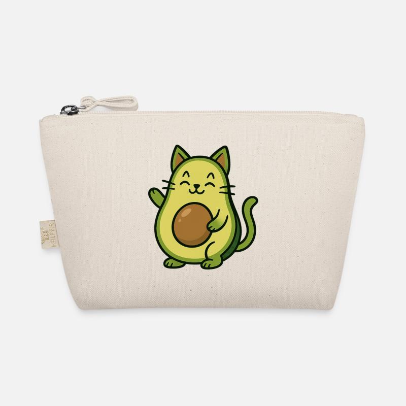 Avocado Cat Sti Funny Funny Organic Pouch