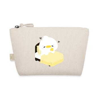 Canard douillet et endormi sur un lit jaune - Trousse biologique - nature - Devant