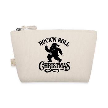 Noël à Noël weihnachten rock’n roll Santa - Trousse biologique - nature - Devant
